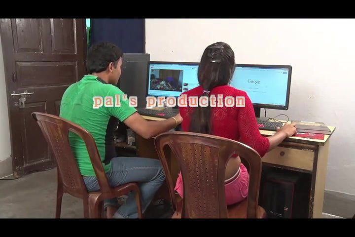 Pals Indian Aunty First sexy Lession From Her Computer Friend