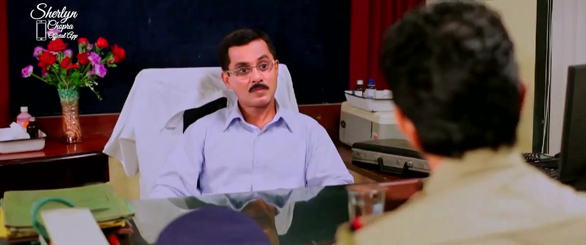 Sherlyn Chopra Deep Tongue Smooch to Inspector