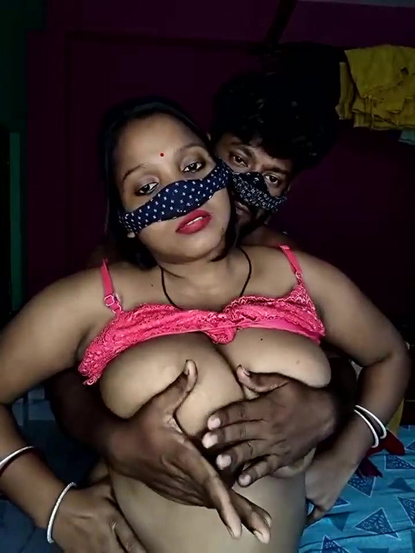 Chuuby Wife giving Blowjob and Boobs Pressing