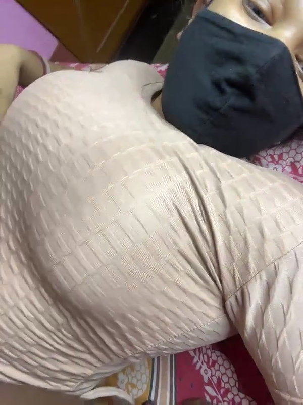 Chubby Wife riding Husband Cock
