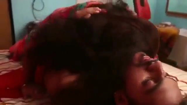 Choclate Girl in green saree