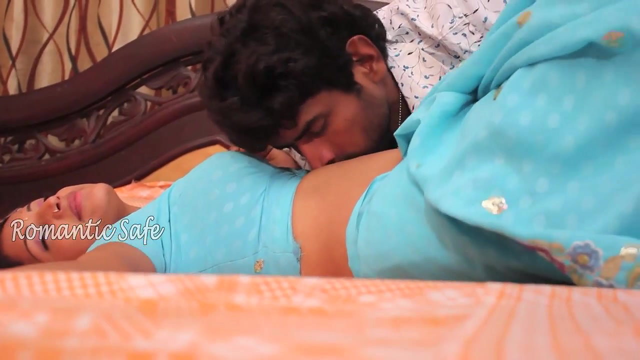 Shabana blue romantic saree