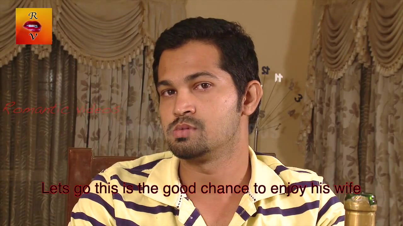 Poorni housewife trapped by her husband Friend In her house Weekend party romantic short film