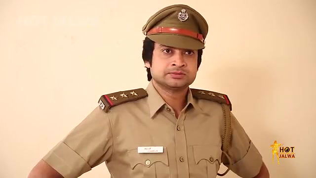 Hot lovers romance in hotel caught by police