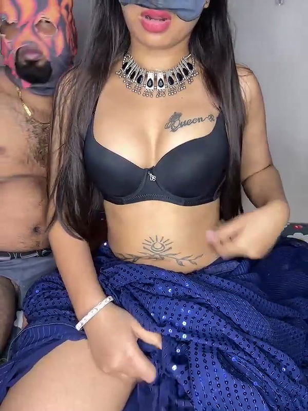 Hot girl removing saree Ass show and Cock Riding