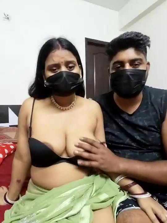 Husband Fucking wife in Doggy and boobs Sucking