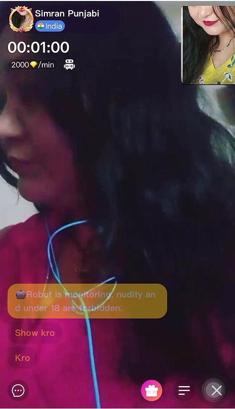 18 Punjabi girl live