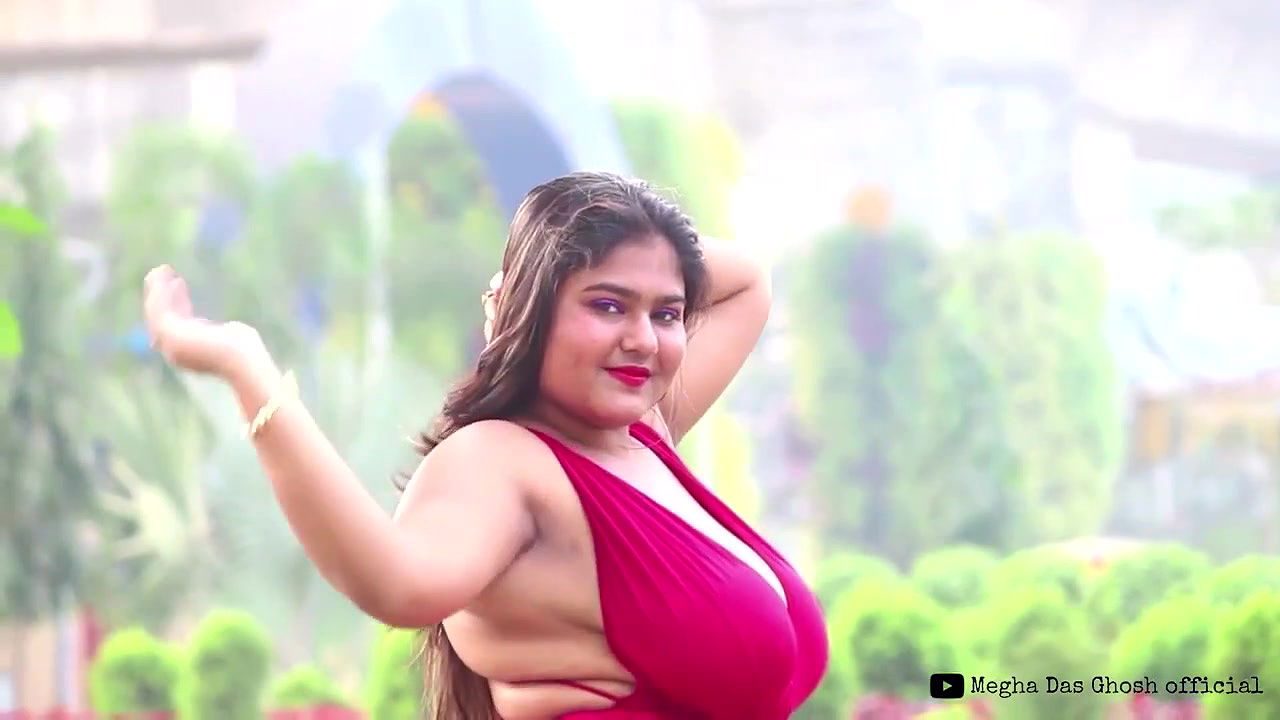 Megha Das Ghosh Showing Armpits, Deep Cleavage & Sexy Thighs in Hot Western Dress Photoshoot