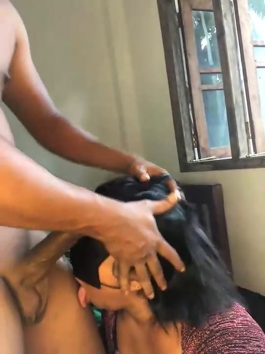 Slut girl get deepthroat blowjob