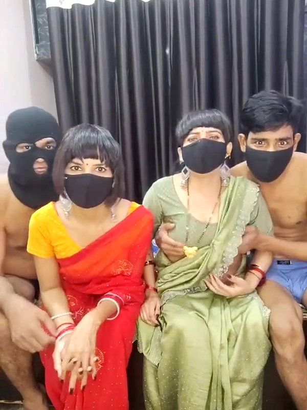 Two Girl And Two Men