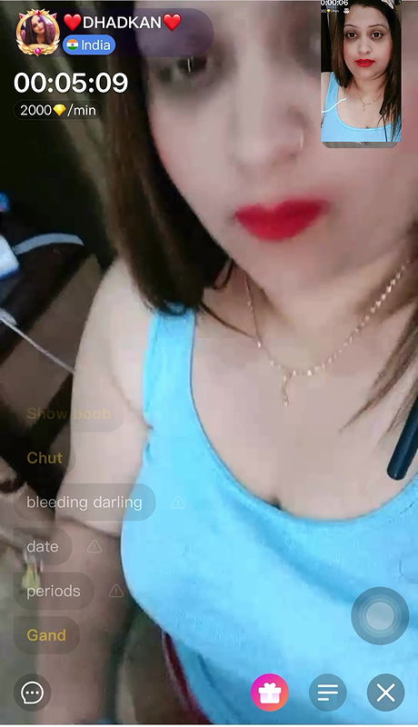 Sexy bhabhi show Chamet