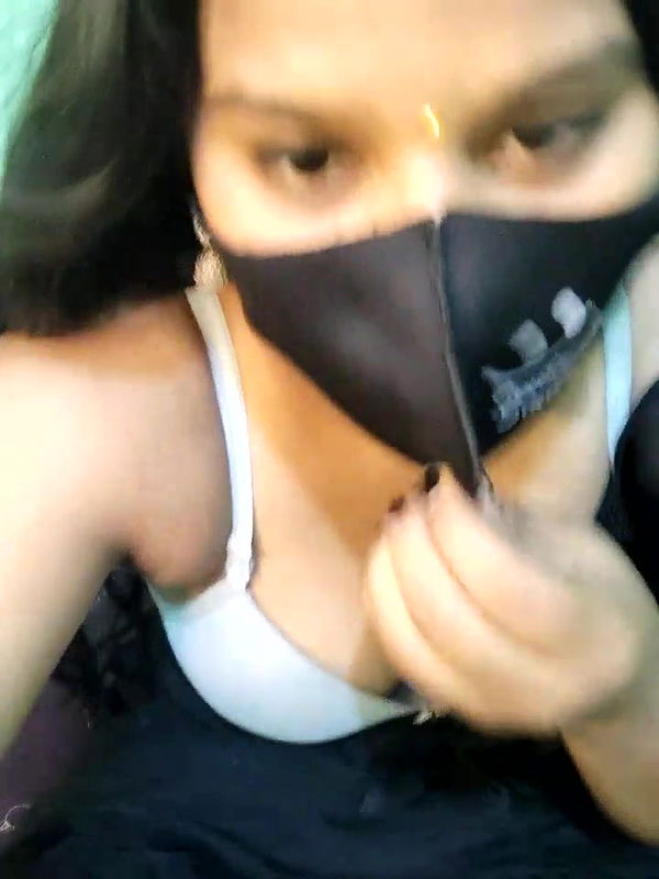 Husband pressing Wife Boobs and Pussy Sucking