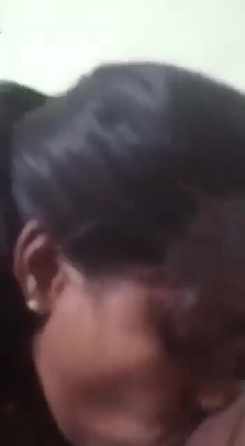 Tamil aunty sucking a cock