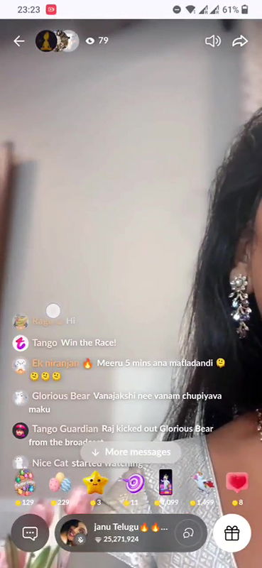 Lavanya Jaanu Tango telugu hot live