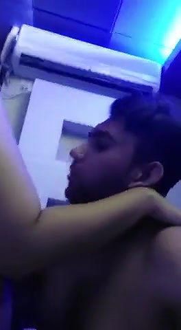 full romance with girlfriend in hotel room