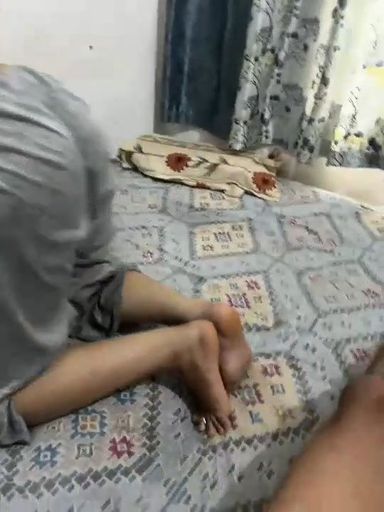 Cute Gf giving Blowjob to BF