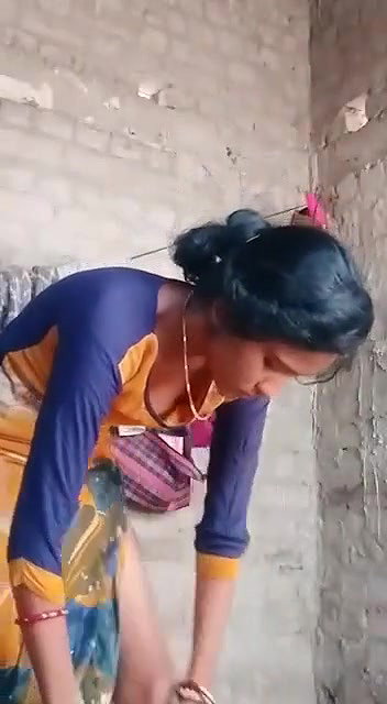 cute girl changing after bath