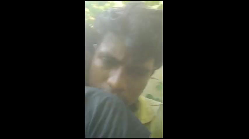 Young lover fucking outdoor