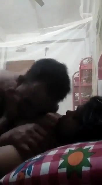 hot couple enjoying night time