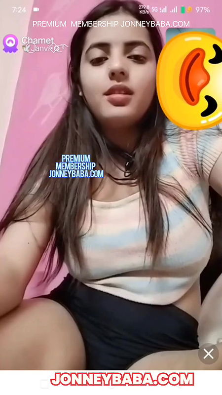 Janvi nude chamet exclusive show