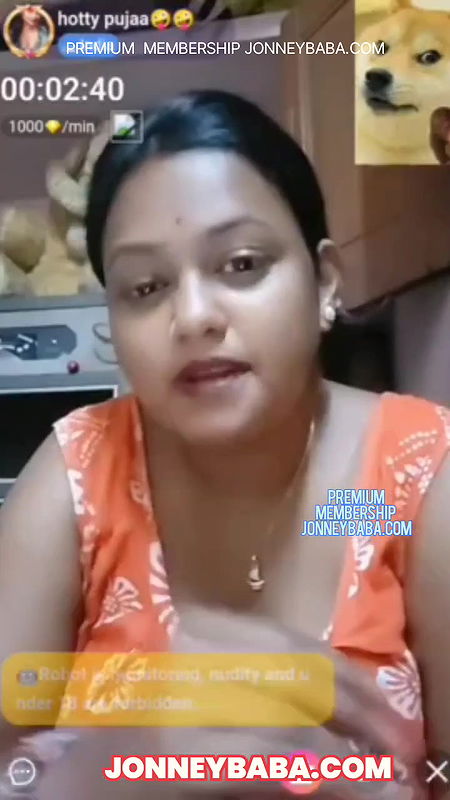 Hottey pujja bhabhi chamet exclusive nude new show