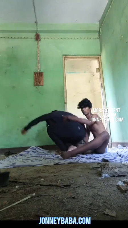 Bro sis enjoing outside home