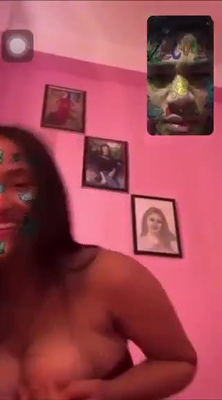 Teen GF BF Snap Video Call Leak