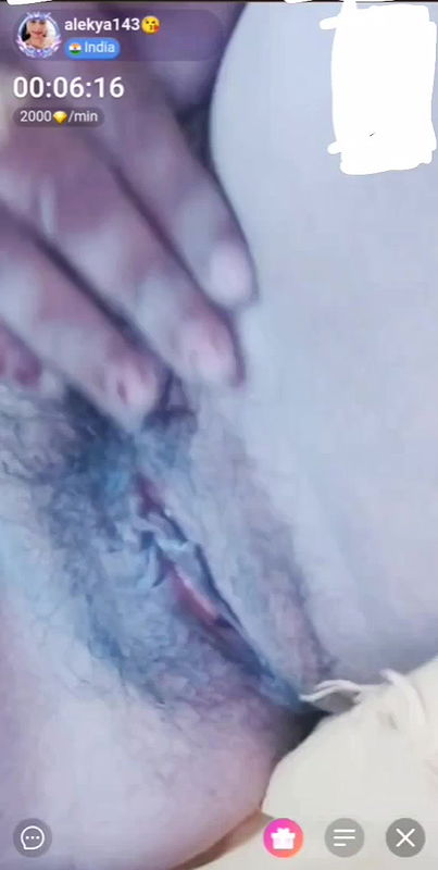 Alekya143 Chamet Milf Fingering Pussy and Spreading Her Ass