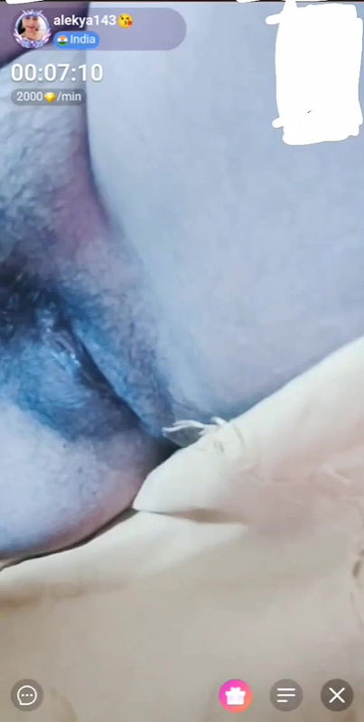 Alekya143 Chamet Milf Fingering Pussy and Spreading Her Ass