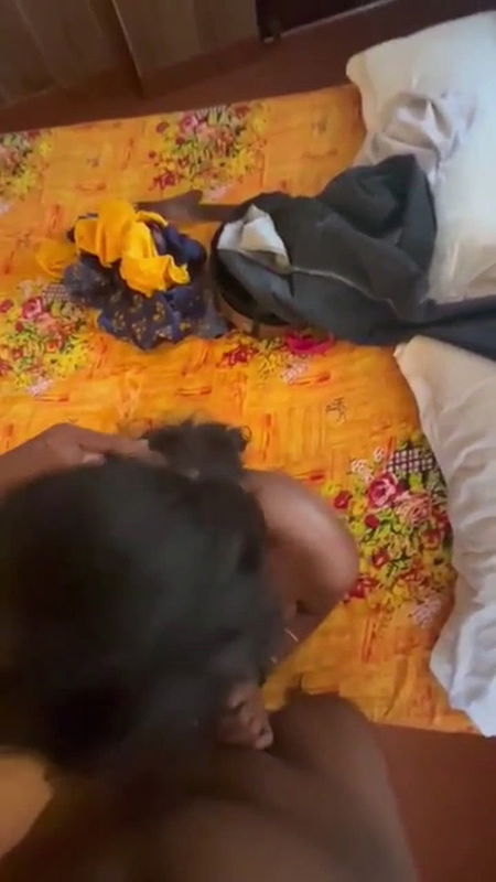 Black beauty mallu giving blowjob and fucked