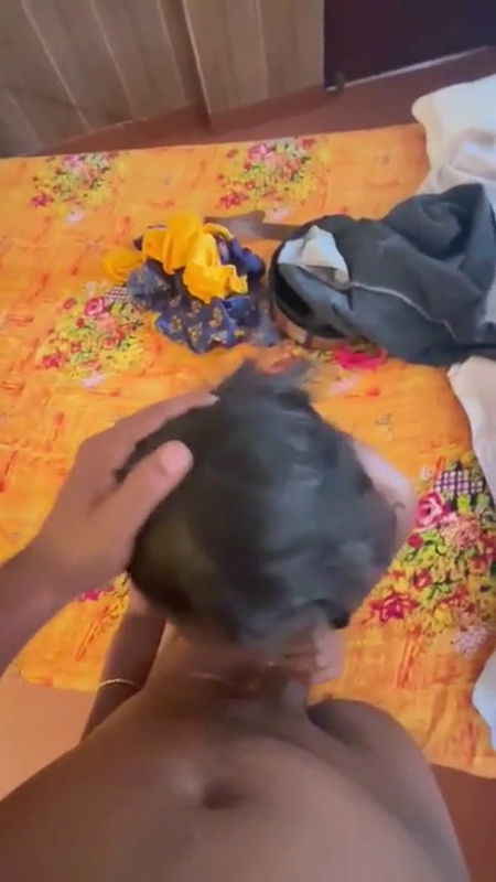 Black beauty mallu giving blowjob and fucked