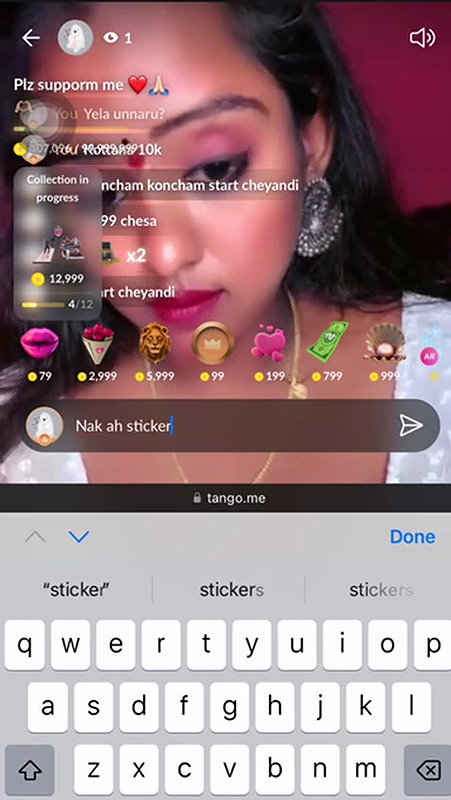 Cute Chowdary Pilla Queen Mega Live Show