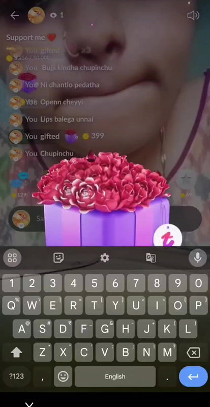 Hot Amrutha Telugu MILF Live Show