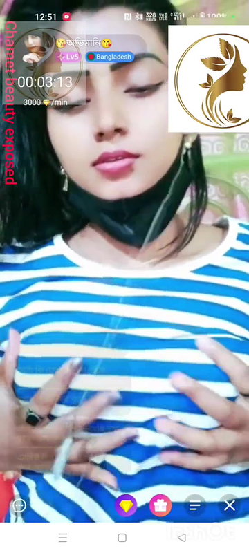 Very Hot Looking Bangla Girl Avimani Show Live on Chamet