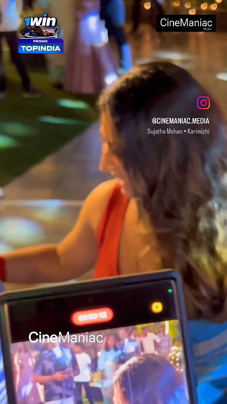 Abhaya Hiranmai Huge Breast in red blouse adn blue saree