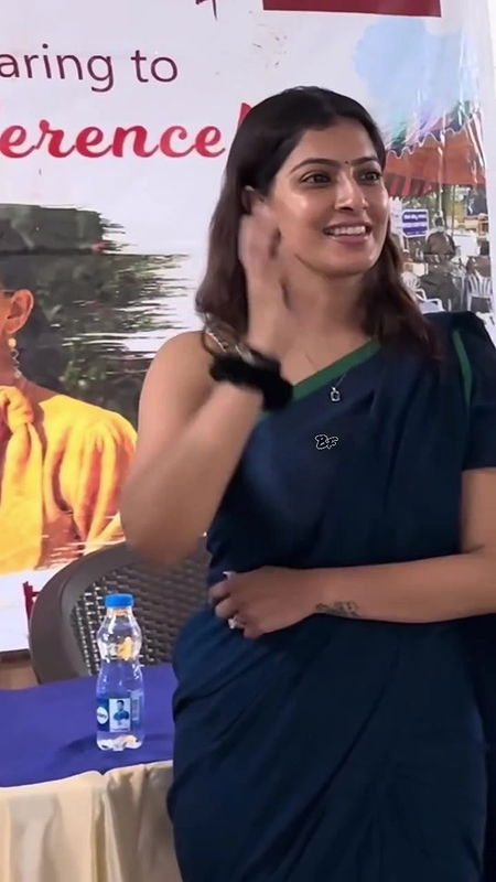 Actress Varalaxmi sexy armpits hips showing at public hot dance