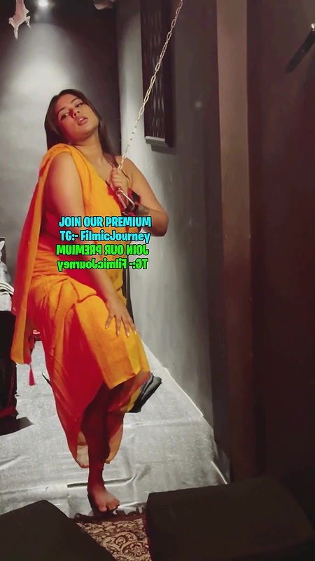 Bong BBW Oasi Das Orange Saree Strip
