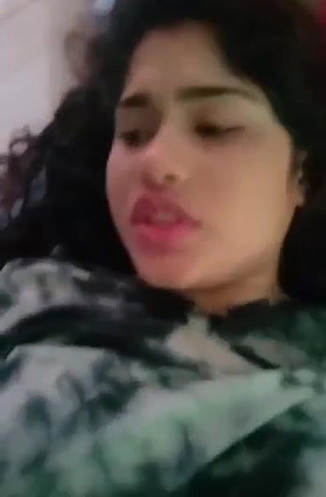 Hot girlfriend pussy fucking by lover with moans