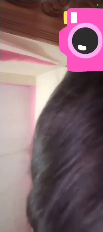 Newly married wife fingering pussy with lover on video call