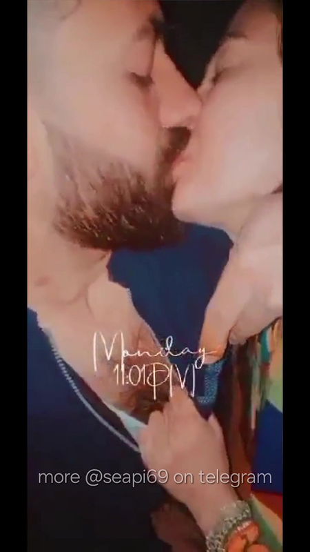 Pakistani couple having fun