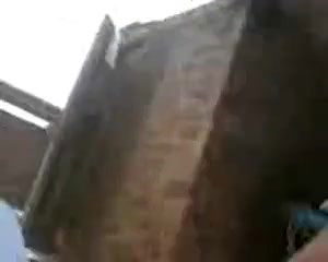 Chhat par muslim bhabhi ki chut chudai