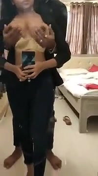 indian couple OYO room