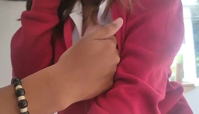 School Girl Pink Nipple Suck