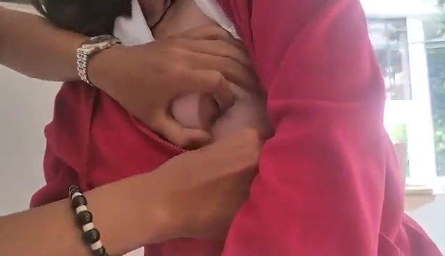 School Girl Pink Nipple Suck