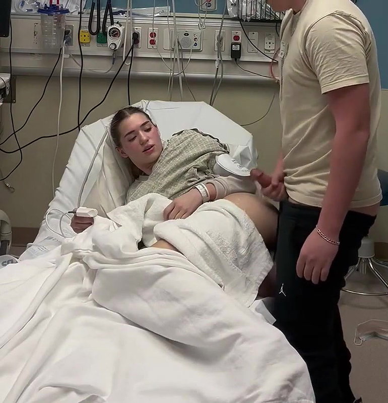 Hospital mein pel diya