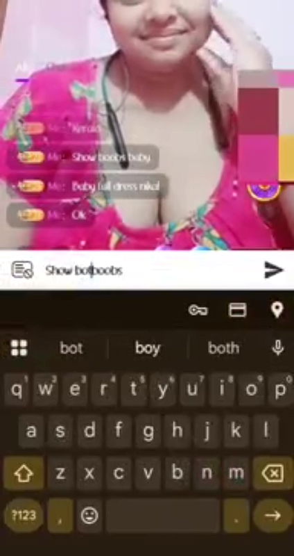 Chubby Bangladeshi Mal Showing