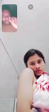 Bangla girl with audio showing