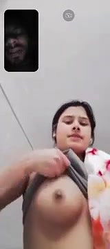 Bangla girl with audio showing