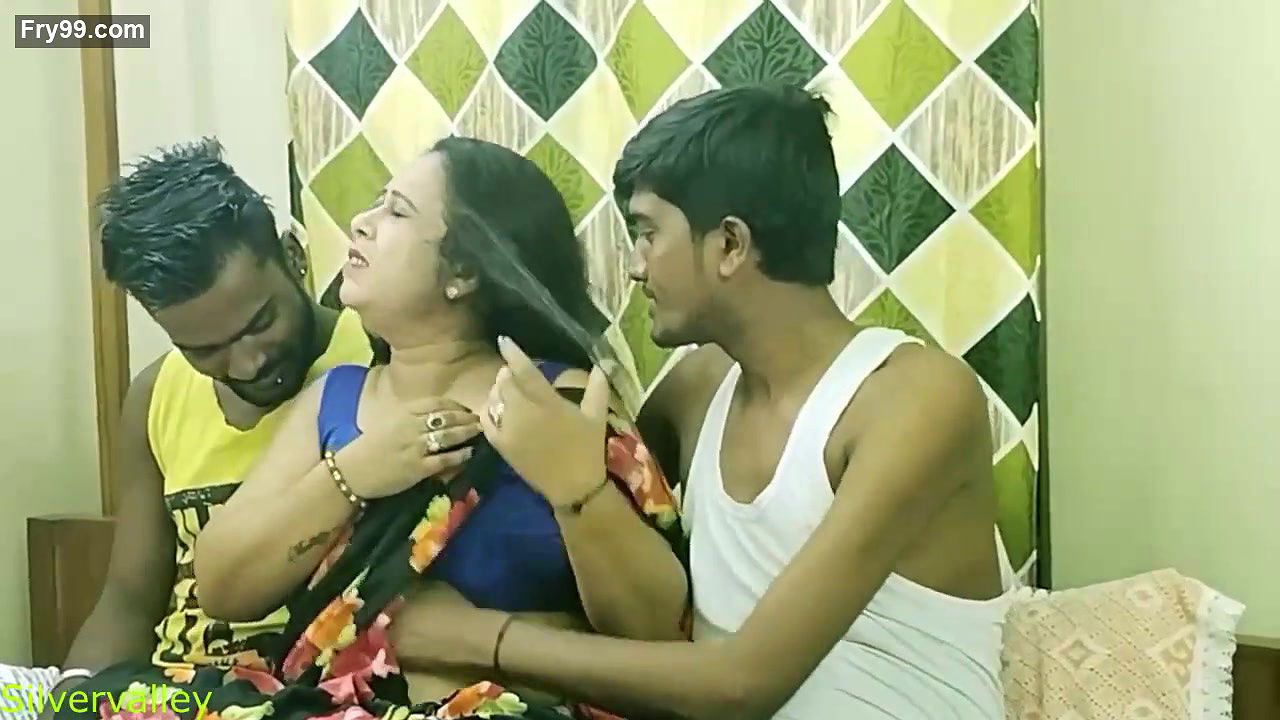 Indian Hot xxx Bhabhi fucking with two brother in law