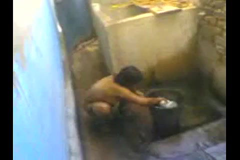 desi village girl outdoor bath front of lover 8217 s cam